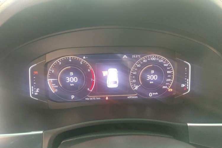 Used Volkswagen Teramont 2020 380TSI Four-Wheel Drive Luxury Version China VI Standard Instrument Cluster