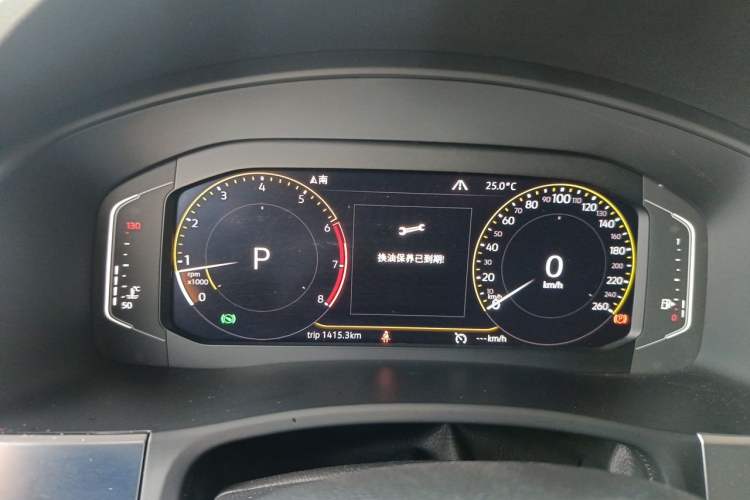 Used Volkswagen Teramont 2020 380TSI Four-Wheel Drive Luxury Version China VI Standard Instrument Cluster