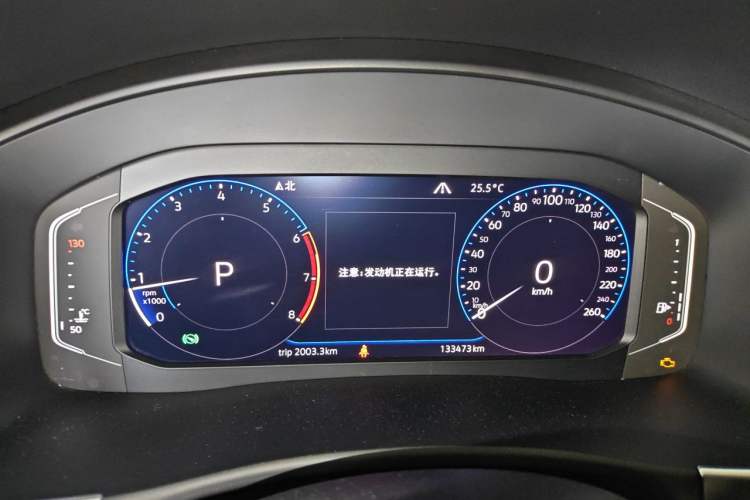 Used Volkswagen Teramont 2020 530 V6 Four-Wheel Drive Flagship Version China VI Standard Instrument Cluster