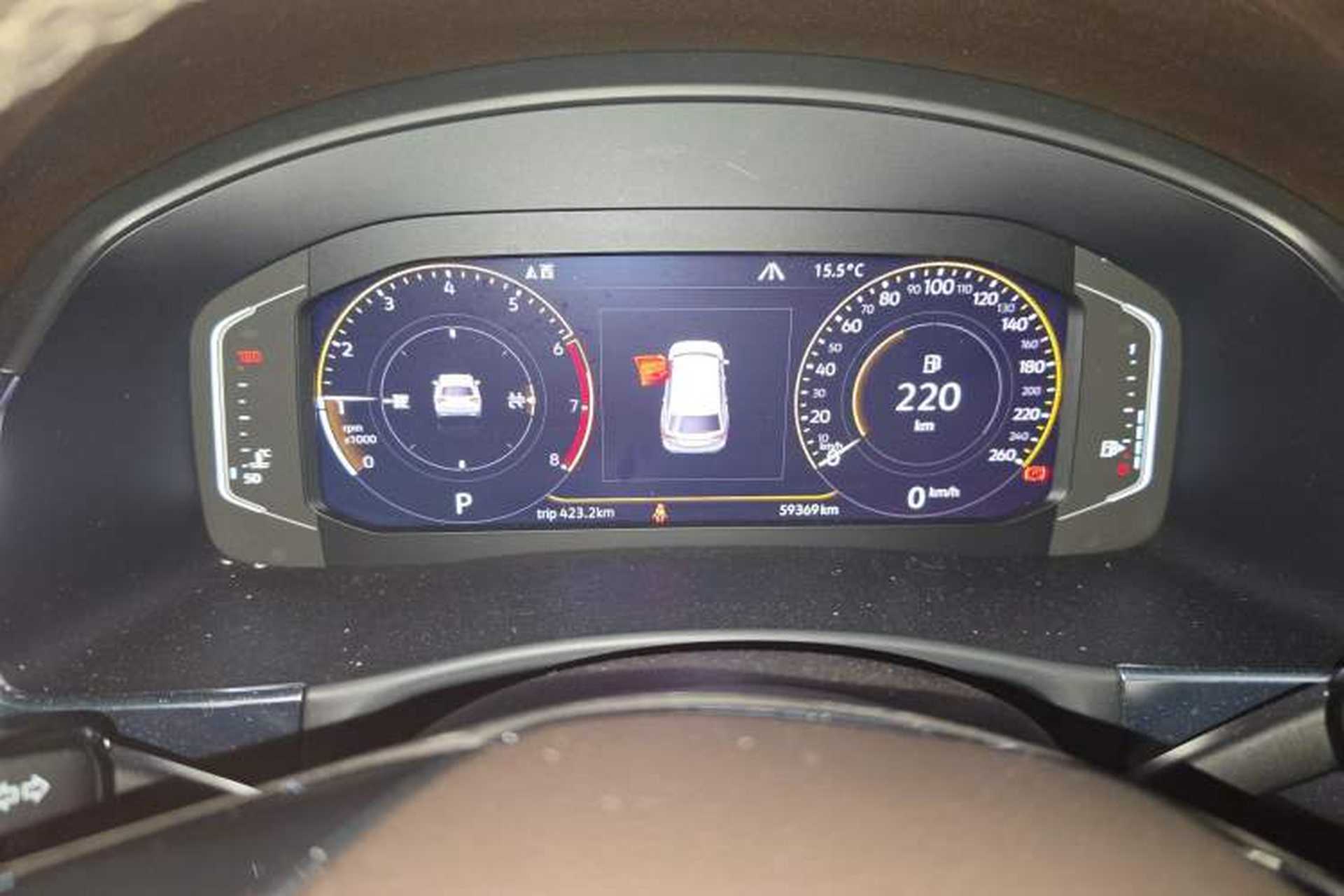 Used Volkswagen Teramont 2020 380TSI Four-Wheel Drive Luxury Version China VI Standard Instrument Cluster