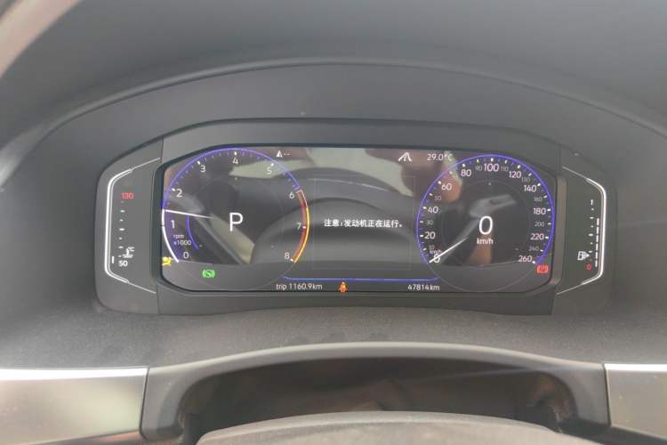 Used Volkswagen Teramont 2020 530 V6 Four-Wheel Drive Prestige Flagship Edition China VI Standard Instrument Cluster
