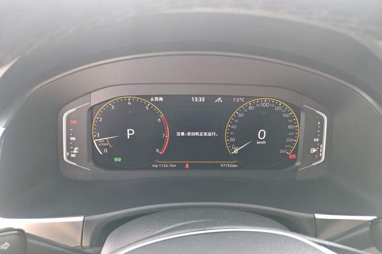 Used Volkswagen Teramont 2020 Revised Version 530 V6 Four-Wheel Drive Luxury Edition Instrument Cluster