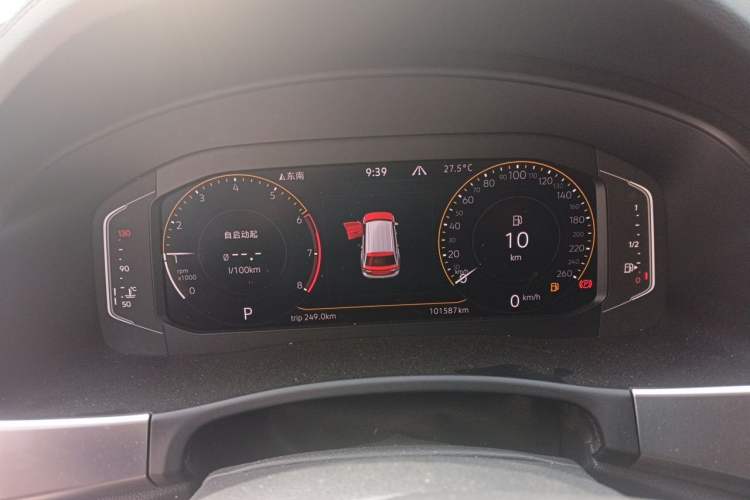 Used Volkswagen Teramont 2020 Revised Version 380TSI Four-Wheel Drive Luxury Edition Instrument Cluster