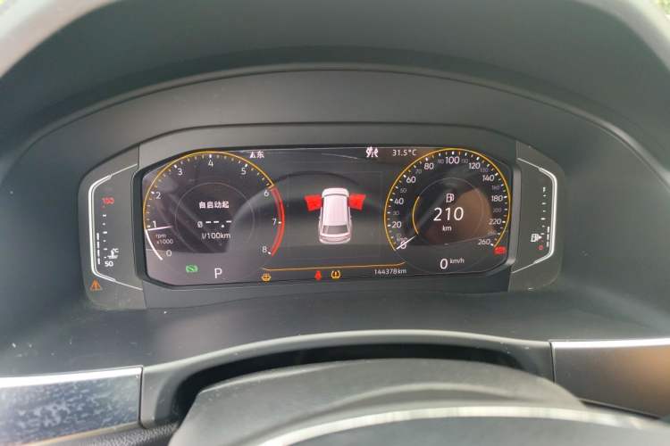Used Volkswagen Teramont 2020 380TSI Four-Wheel Drive Comfort Edition China VI Standard Instrument Cluster