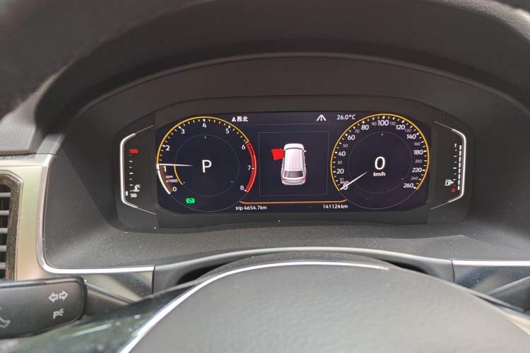 Used Volkswagen Teramont 2020 380TSI Four-Wheel Drive Luxury Version China VI Standard Instrument Cluster