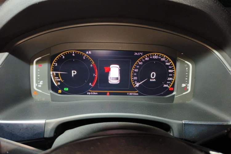 Used Volkswagen Teramont 2020 330TSI Two-Wheel-Drive Luxury Edition China VI Standard Instrument Cluster
