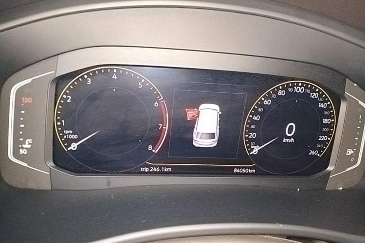 Used Volkswagen Teramont 2020 330TSI Two-Wheel-Drive Luxury Edition China VI Standard Instrument Cluster