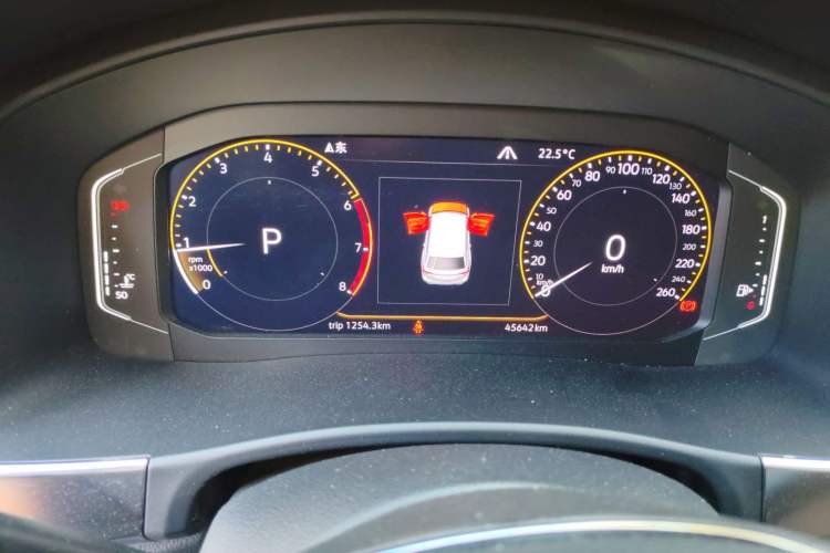 Used Volkswagen Teramont 2020 380TSI Four-Wheel Drive Luxury Version China VI Standard Instrument Cluster