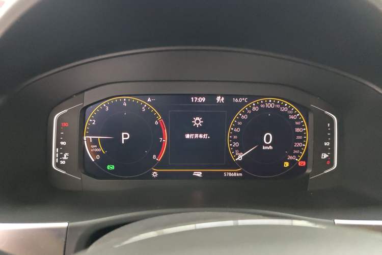 Used Volkswagen Teramont 2020 Revised Version 380TSI Four-Wheel Drive Luxury Edition Instrument Cluster