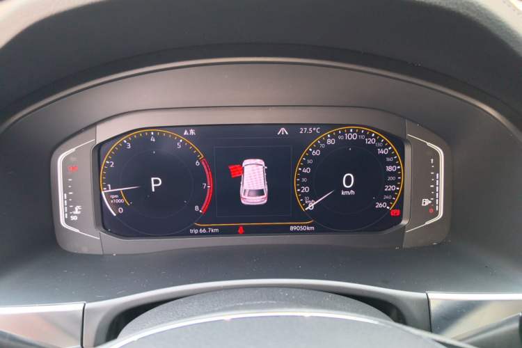 Used Volkswagen Teramont 2020 380TSI Four-Wheel Drive Luxury Version China VI Standard Instrument Cluster