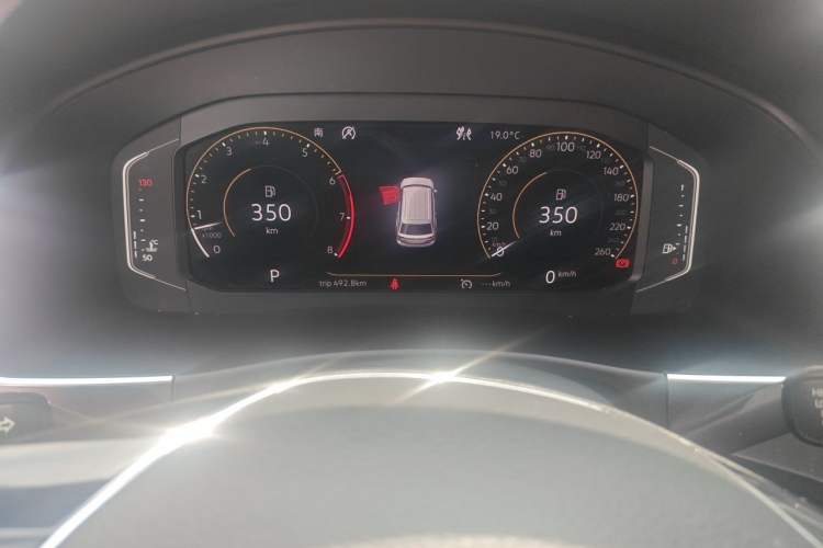 Used Volkswagen Teramont 2020 380TSI Four-Wheel Drive Comfort Edition China VI Standard Instrument Cluster