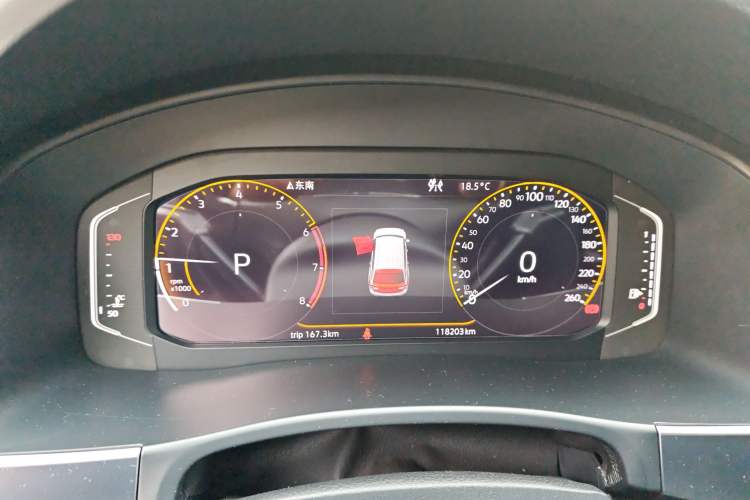 Used Volkswagen Teramont 2020 380TSI Four-Wheel Drive Luxury Version China VI Standard Instrument Cluster