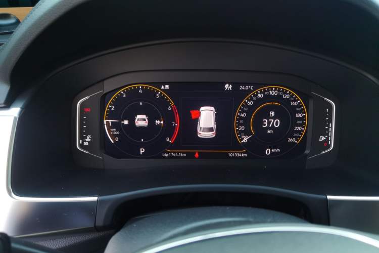 Used Volkswagen Teramont 2020 380TSI Four-Wheel Drive Luxury Version China VI Standard Instrument Cluster