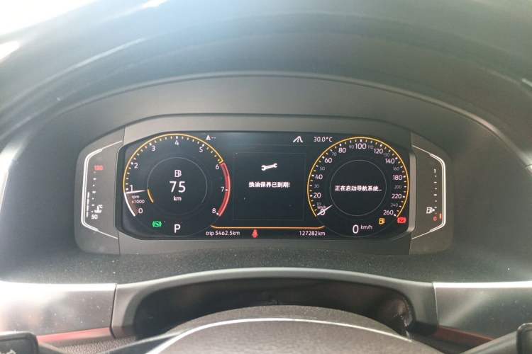 Used Volkswagen Teramont 2020 530 V6 Four-Wheel Drive Prestige Flagship Edition China VI Standard Instrument Cluster