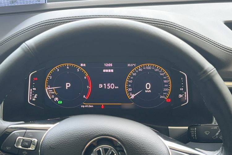 Used Volkswagen Teramont 2020 Revised Version 330TSI Two-Wheel Drive Comfort Edition Instrument Cluster