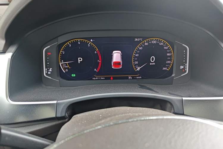Used Volkswagen Teramont 2020 Revised Version 330TSI Two-Wheel Drive Luxury Edition Instrument Cluster