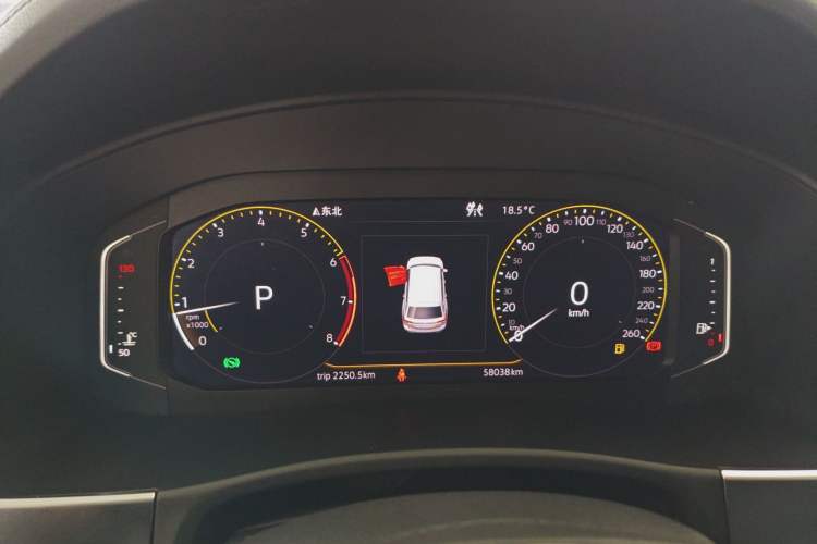 Used Volkswagen Teramont 2020 380TSI Four-Wheel Drive Luxury Version China VI Standard Instrument Cluster