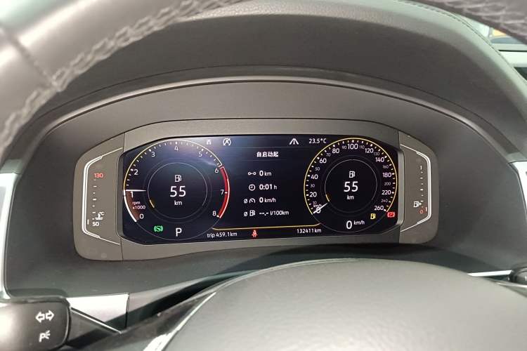 Used Volkswagen Teramont 2020 380TSI Four-Wheel Drive Luxury Version China VI Standard Instrument Cluster