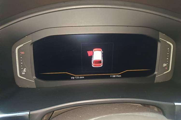 Used Volkswagen Teramont 2020 330TSI Two-Wheel-Drive Luxury Edition China VI Standard Instrument Cluster
