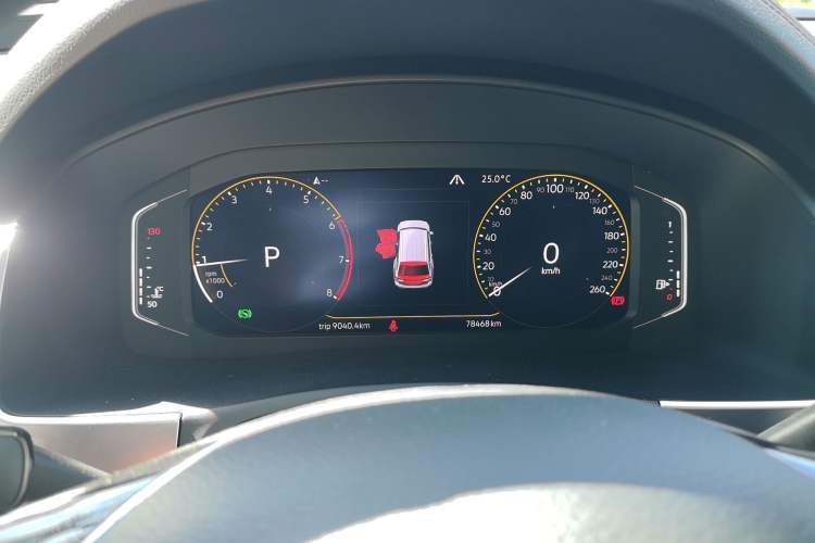 Used Volkswagen Teramont 2020 380TSI Four-Wheel Drive Luxury Version China VI Standard Instrument Cluster