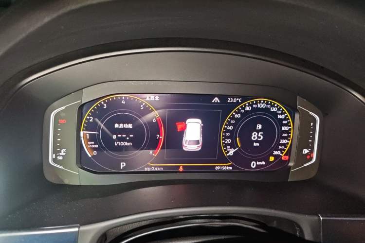 Used Volkswagen Teramont 2020 380TSI Four-Wheel Drive Luxury Version China VI Standard Instrument Cluster