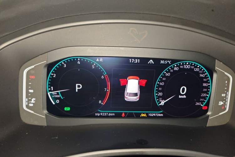 Used Volkswagen Teramont 2020 Revised Version 380TSI Four-Wheel Drive Flagship Edition Instrument Cluster