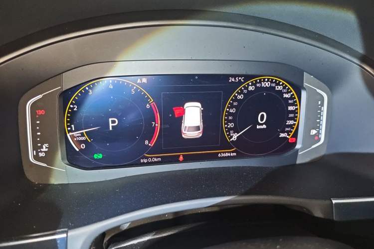 Used Volkswagen Teramont 2020 330TSI Two-Wheel-Drive Luxury Edition China VI Standard Instrument Cluster