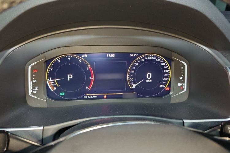 Used Volkswagen Teramont 2020 Revised Version 330TSI Two-Wheel Drive Luxury Edition Instrument Cluster