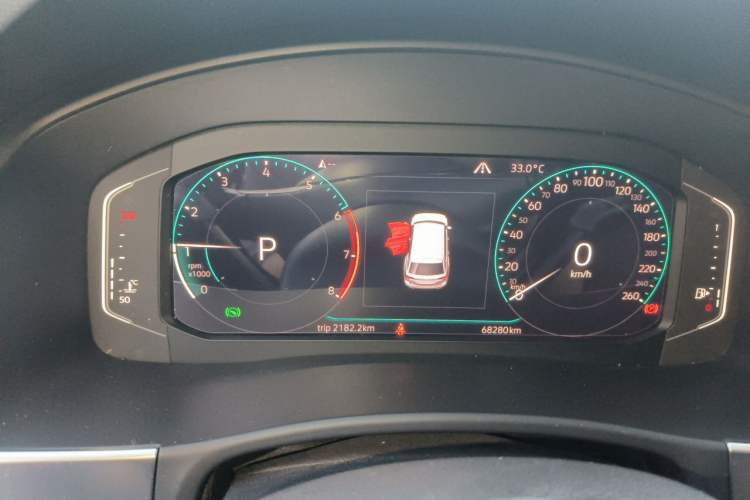 Used Volkswagen Teramont 2020 380TSI Four-Wheel Drive Luxury Version China VI Standard Instrument Cluster