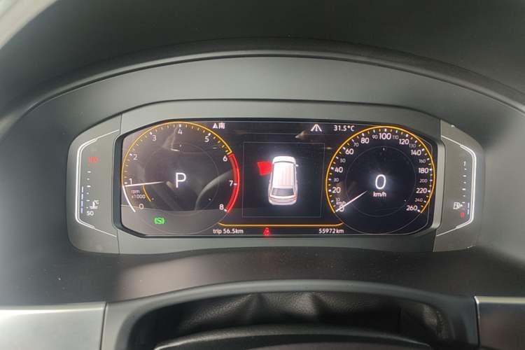 Used Volkswagen Teramont 2020 380TSI Four-Wheel Drive Luxury Version China VI Standard Instrument Cluster