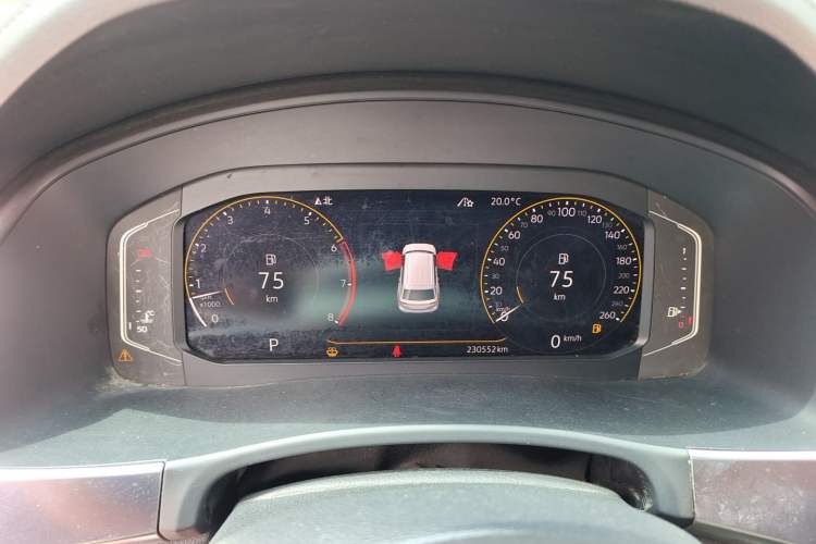 Used Volkswagen Teramont 2020 380TSI Four-Wheel Drive Luxury Version China VI Standard Instrument Cluster