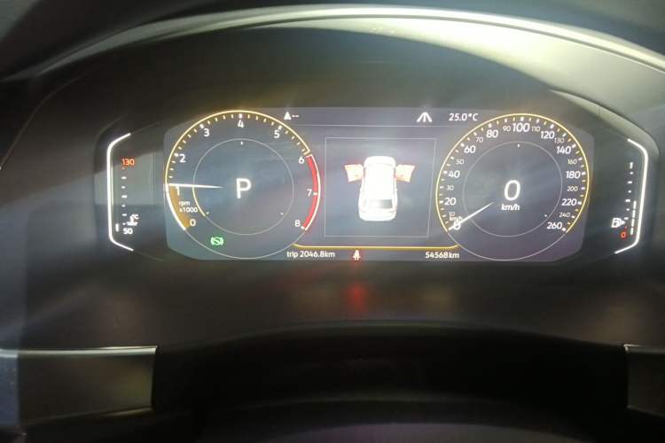 Used Volkswagen Teramont 2020 380TSI Four-Wheel Drive Comfort Edition China VI Standard Instrument Cluster