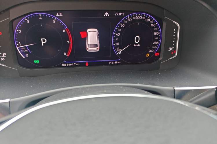 Used Volkswagen Teramont 2020 380TSI Four-Wheel Drive Luxury Version China VI Standard Odometer Close Up
