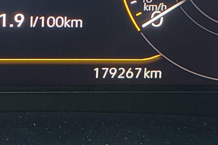 Used Volkswagen Teramont 2020 380TSI Four-Wheel Drive Luxury Version China VI Standard Odometer Close Up