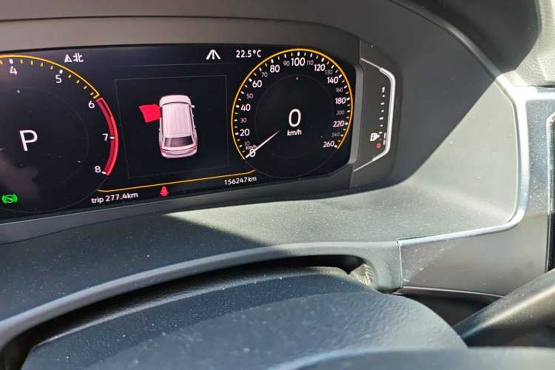 Used Volkswagen Teramont 2020 380TSI Four-Wheel Drive Comfort Edition China VI Standard Odometer Close Up