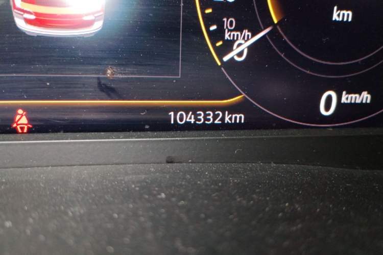 Used Volkswagen Teramont 2020 380TSI Four-Wheel Drive Luxury Version China VI Standard Odometer Close Up