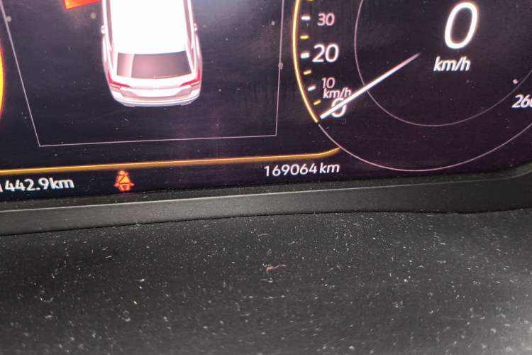 Used Volkswagen Teramont 2020 380TSI Four-Wheel Drive Luxury Version China VI Standard Odometer Close Up