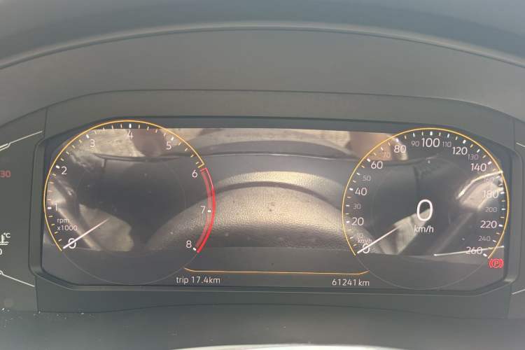 Used Volkswagen Teramont 2020 380TSI Four-Wheel Drive Luxury Version China VI Standard Odometer Close Up