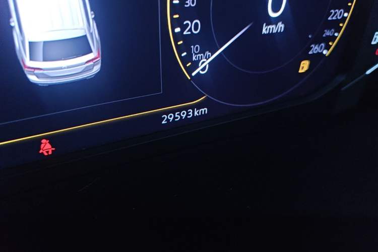 Used Volkswagen Teramont 2020 380TSI Four-Wheel Drive Luxury Version China VI Standard Odometer Close Up