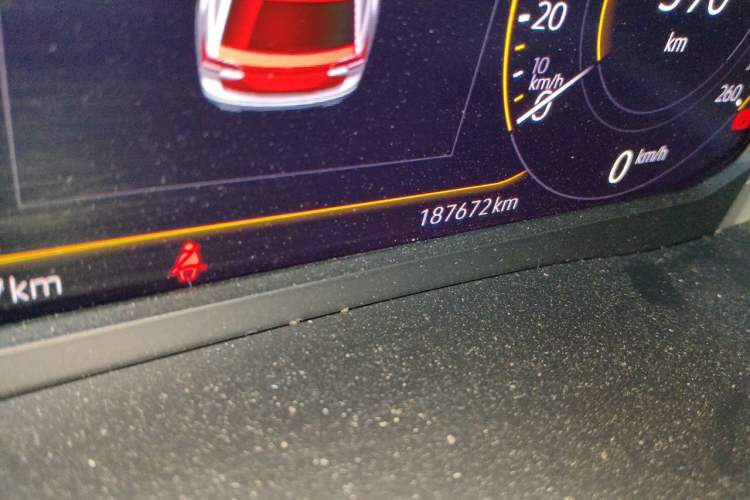 Used Volkswagen Teramont 2020 380TSI Four-Wheel Drive Luxury Version China VI Standard Odometer Close Up