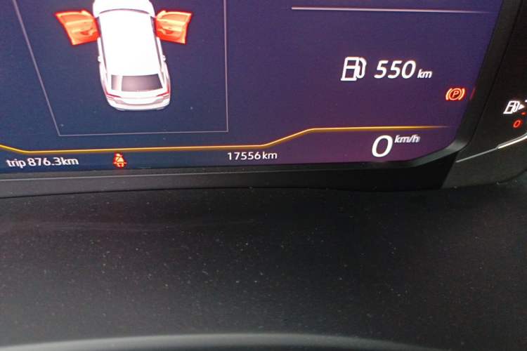 Used Volkswagen Teramont 2020 330TSI Two-Wheel-Drive Luxury Edition China VI Standard Odometer Close Up