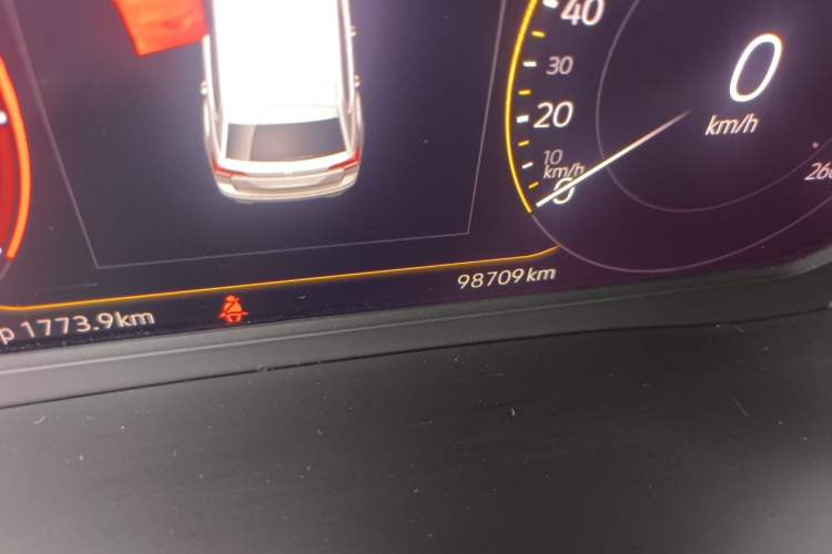 Used Volkswagen Teramont 2020 380TSI Four-Wheel Drive Comfort Edition China VI Standard Odometer Close Up