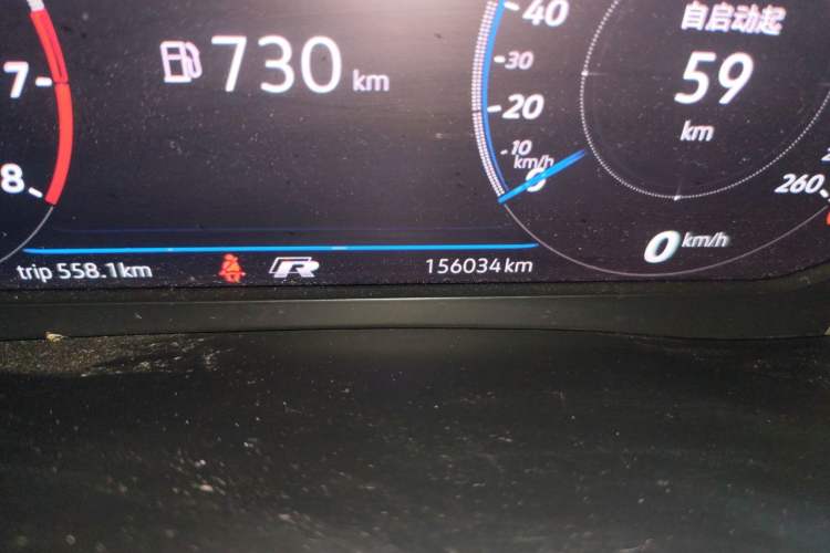 Used Volkswagen Teramont 2020 380TSI Four-Wheel Drive Luxury Version China VI Standard Odometer Close Up