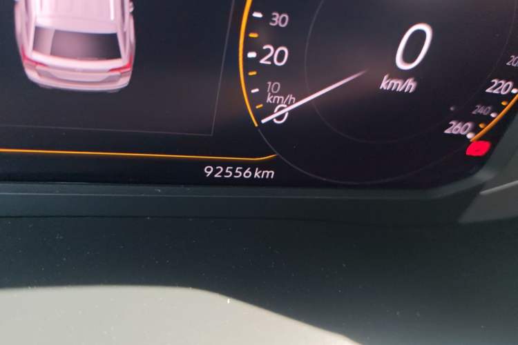 Used Volkswagen Teramont 2020 380TSI Four-Wheel Drive Comfort Edition China VI Standard Odometer Close Up