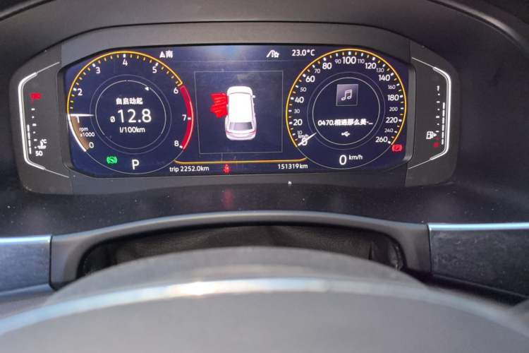 Used Volkswagen Teramont 2020 380TSI Four-Wheel Drive Luxury Version China VI Standard Odometer Close Up
