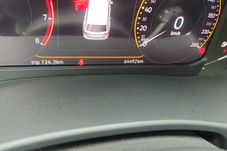 Used Volkswagen Teramont 2020 330TSI Two-Wheel-Drive Luxury Edition China VI Standard Odometer Close Up