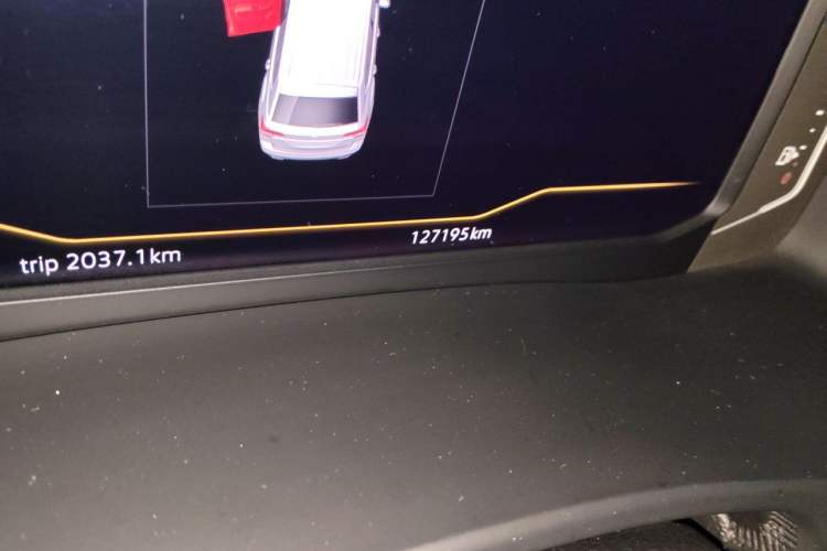 Used Volkswagen Teramont 2020 380TSI Four-Wheel Drive Luxury Version China VI Standard Odometer Close Up