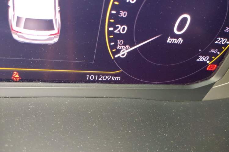 Used Volkswagen Teramont 2020 380TSI Four-Wheel Drive Comfort Edition China VI Standard Odometer Close Up
