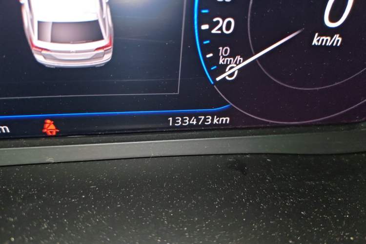 Used Volkswagen Teramont 2020 530 V6 Four-Wheel Drive Flagship Version China VI Standard Odometer Close Up