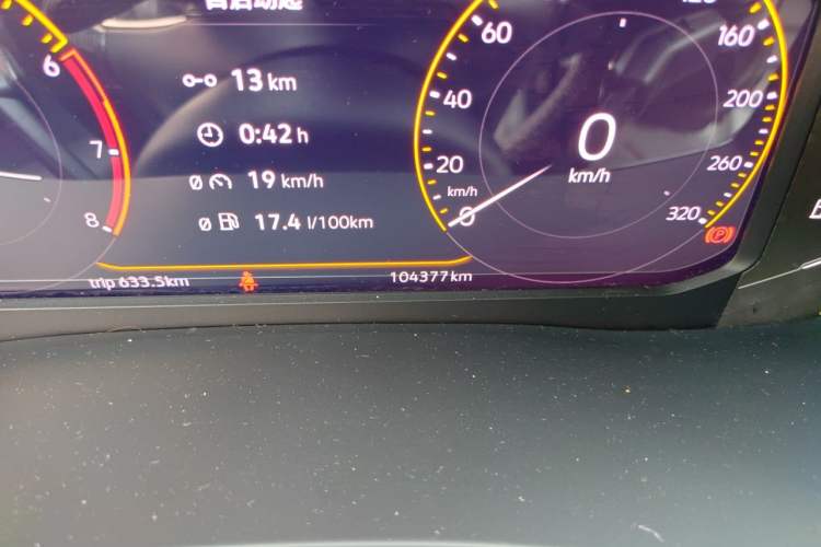 Used Volkswagen Teramont 2020 380TSI Four-Wheel Drive Luxury Version China VI Standard Odometer Close Up